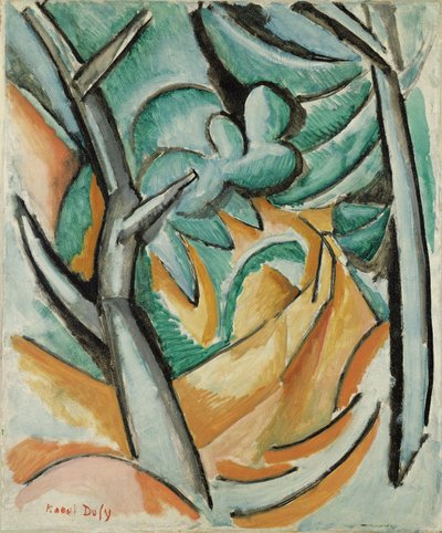 Les arbres verts - Raoul Dufy