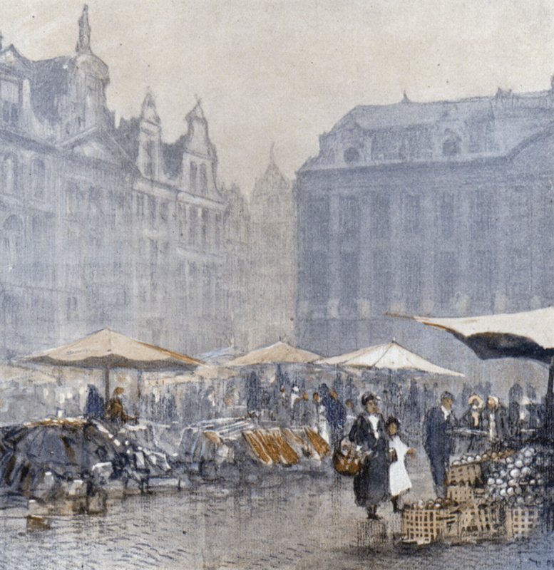 Bruxelles au Petit Matin - Donald (after) Maxwell