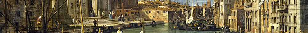 L'entrée du Grand Canal, Venise (Giovanni Antonio Canal)